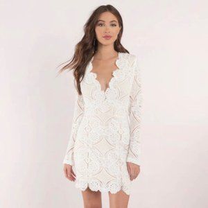 White Lace Bodycon dress